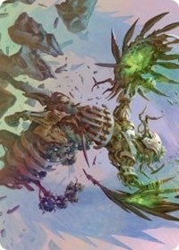 Botanical Brawler Art Card, Art Series: March of the Machine