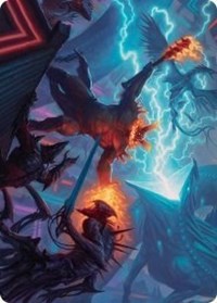 Hidetsugu and Kairi Art Card, Art Series: March of the Machine
