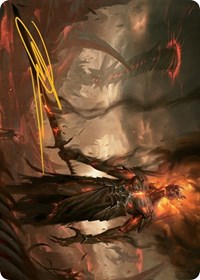 Ashen Reaper Art Card (Gold-Stamped Signature), Art Series: March of the Machine