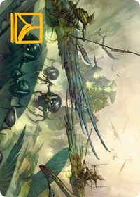 Invasion of Pyrulea Art Card (Gold-Stamped Signature), Art Series: March of the Machine