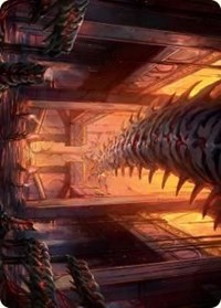 Bloodfell Caves Art Card, Art Series: March of the Machine