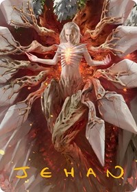 Wrenn and Realmbreaker Art Card (Gold-Stamped Signature), Art Series: March of the Machine