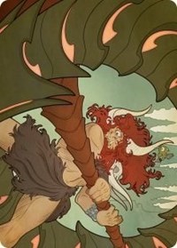 Borborygmos and Fblthp Art Card (57/81), Art Series: March of the Machine