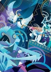 Errant and Giada Art Card, Art Series: March of the Machine