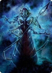 Heliod, the Warped Eclipse Art Card, Art Series: March of the Machine