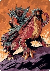 Kogla and Yidaro Art Card, Art Series: March of the Machine
