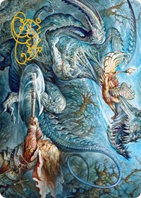 Rankle and Torbran Art Card (Gold-Stamped Signature), Art Series: March of the Machine
