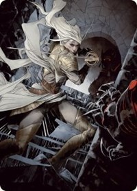 Thalia, Guardian of Thraben Art Card, Art Series: March of the Machine