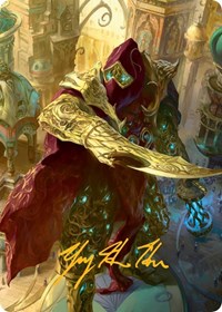 Baral, Chief of Compliance Art Card (Gold-Stamped Signature), Art Series: March of the Machine