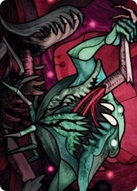 Yargle, Glutton of Urborg Art Card, Art Series: March of the Machine