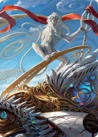 Ragavan, Nimble Pilferer Art Card, Art Series: March of the Machine