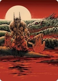 Fynn, the Fangbearer Art Card, Art Series: March of the Machine