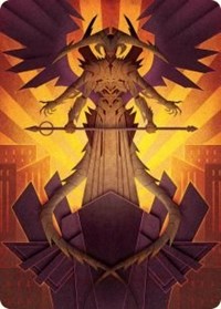 Atraxa, Praetors' Voice Art Card, Art Series: March of the Machine