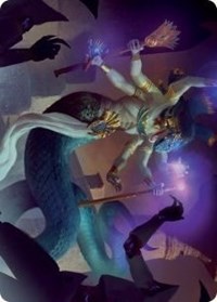 Imoti, Celebrant of Bounty Art Card, Art Series: March of the Machine