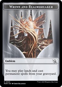Emblem - Wrenn and Realmbreaker, March of the Machine