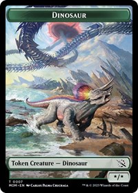 Dinosaur Token, March of the Machine