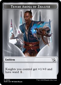 Emblem - Teferi Akosa of Zhalfir, March of the Machine