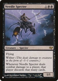Needle Specter, The List Reprints