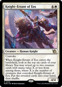 Knight-Errant of Eos, Promo Pack: March of the Machine