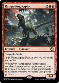 Rampaging Raptor, Promo Pack: March of the Machine