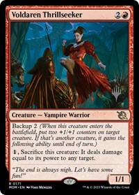 Voldaren Thrillseeker, Promo Pack: March of the Machine