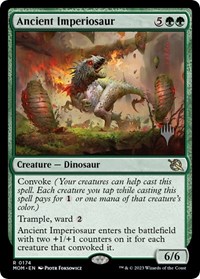 Ancient Imperiosaur, Promo Pack: March of the Machine