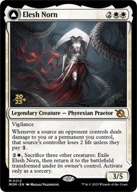 Elesh Norn, Prerelease Cards