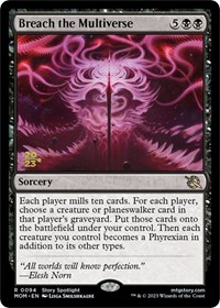 Breach the Multiverse, Prerelease Cards