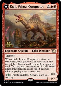 Etali, Primal Conqueror, Prerelease Cards