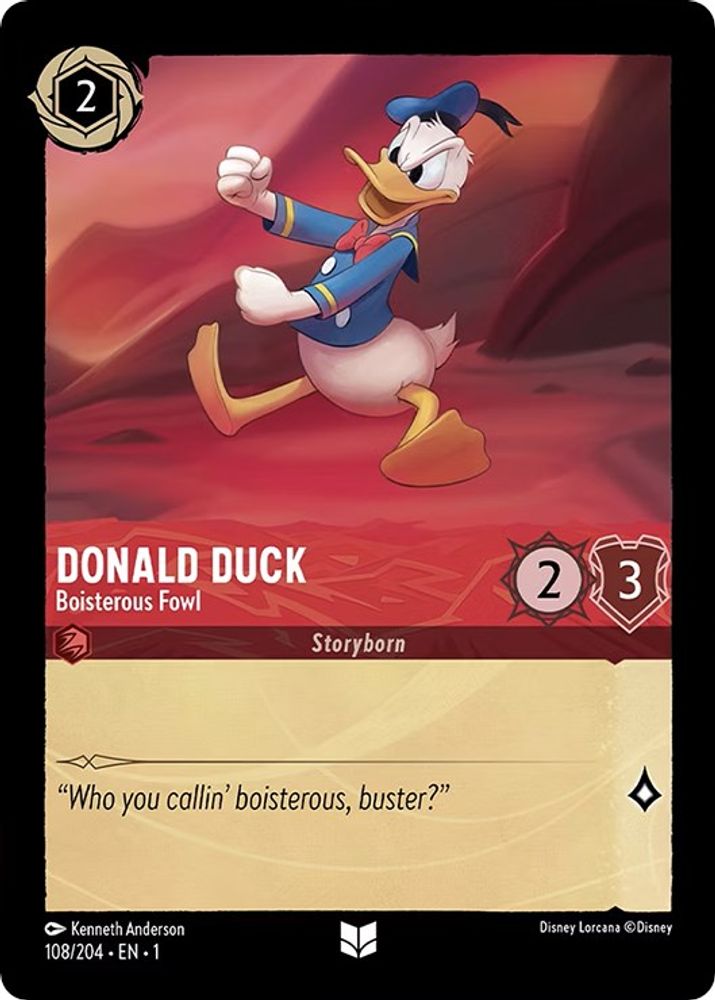 Donald Duck - Boisterous Fowl