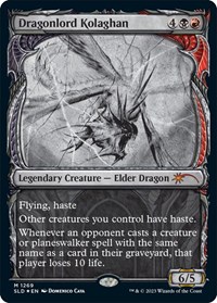 Dragonlord Kolaghan (Halo Foil), Secret Lair Drop Series