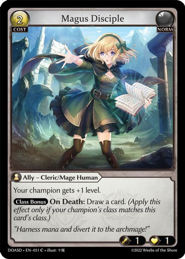 Magus Disciple, Standard, front