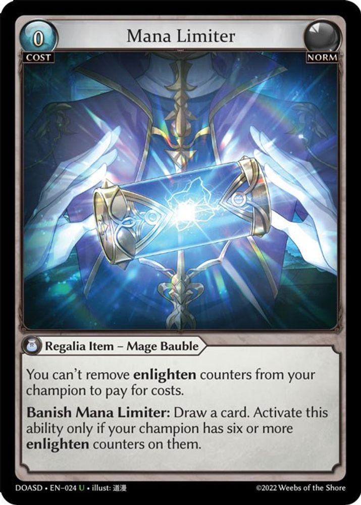Mana Limiter, Standard, front