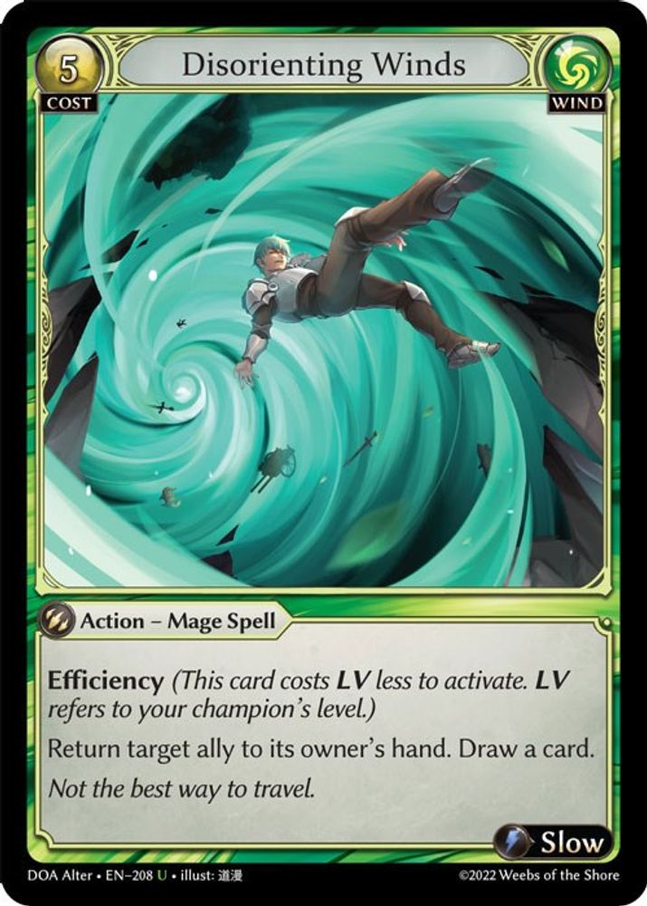 Disorienting Winds, Standard, front