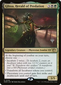 Glissa, Herald of Predation, Promo Pack: March of the Machine