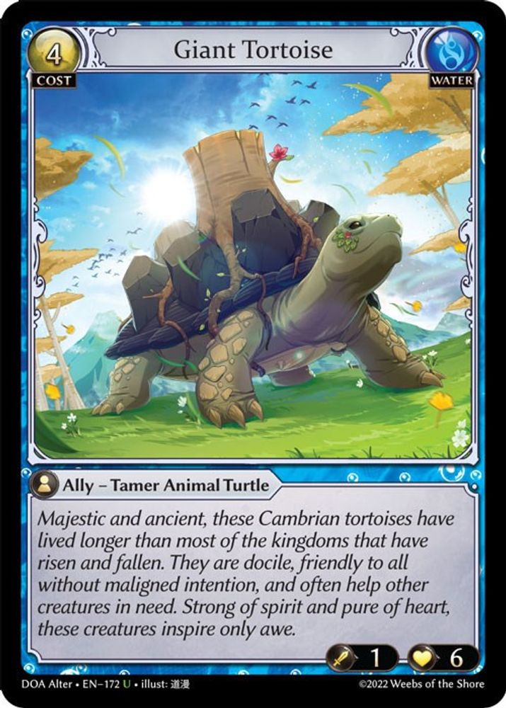 Giant Tortoise, Standard, front