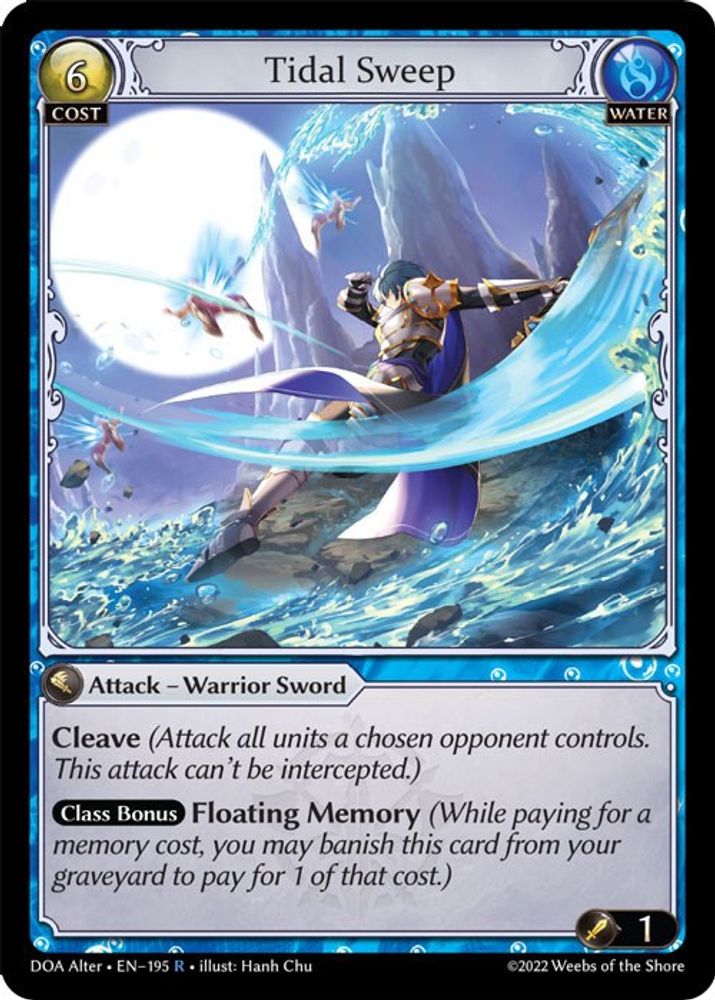 Tidal Sweep, Standard, front