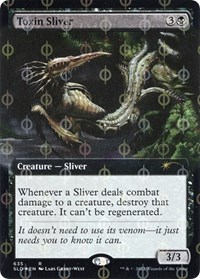 Toxin Sliver (Extended Art) (Step-and-Compleat Foil), Secret Lair Drop Series