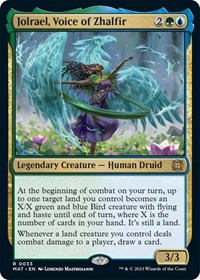 Jolrael, Voice of Zhalfir, March of the Machine: The Aftermath