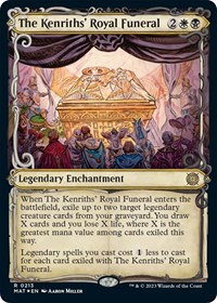 The Kenriths' Royal Funeral (Halo Foil), March of the Machine: The Aftermath