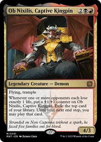 Ob Nixilis, Captive Kingpin, March of the Machine: The Aftermath