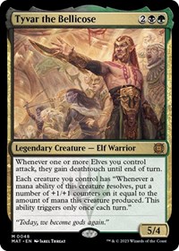 Tyvar the Bellicose, March of the Machine: The Aftermath