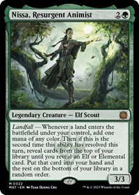 Nissa, Resurgent Animist, March of the Machine: The Aftermath