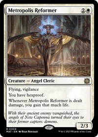 Metropolis Reformer, March of the Machine: The Aftermath