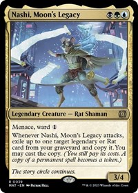 Nashi, Moon's Legacy, March of the Machine: The Aftermath