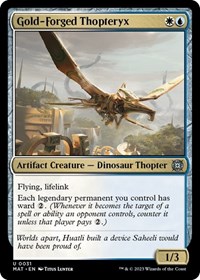 Gold-Forged Thopteryx, March of the Machine: The Aftermath