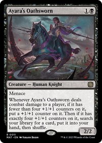 Ayara's Oathsworn, March of the Machine: The Aftermath
