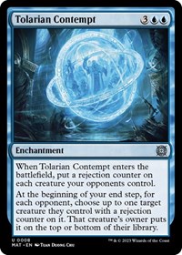 Tolarian Contempt, March of the Machine: The Aftermath