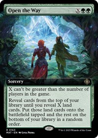 Open the Way (Extended Art), March of the Machine: The Aftermath