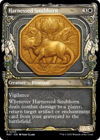 Harnessed Snubhorn (Showcase), March of the Machine: The Aftermath